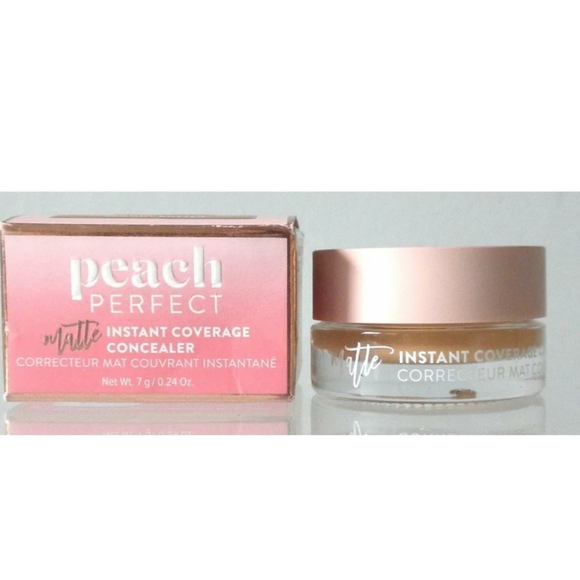 🌟🧚‍♀️PEANUT BUTTER Too Faced DISCONTINUED Peach 🍑 Perfect Concealer NWT - Picture 2 of 4